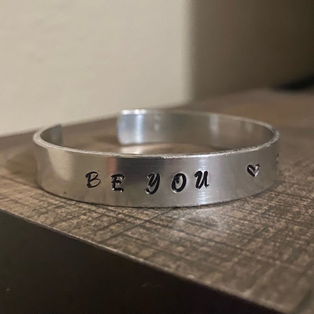Metal Stamped Bracelet